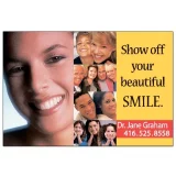 Show off Your Smile - Custom Dental Reminder Card - DEN302PCC