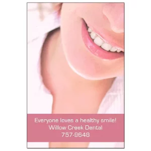 Premium Customizable Dental Reminder Postcard – DEN306PCC