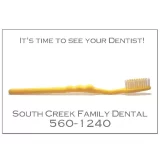 Custom Dental Reminder Card - Time to See Your Dentist - DEN307PCC