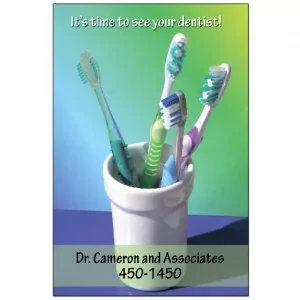 Dental Appointment Reminder Card – Time to See – DEN309PCC