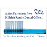 Custom Reminder Card for Dentists - DEN311PCC