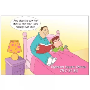 Custom Dental Reminder – After She Saw Her Dentist Card – DEN326PCC