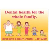 Custom Reminder Card - Dental Heath for the Family - DEN327PCC
