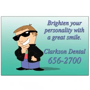 Custom Dental Reminder Card – Brighten Your Personality – DEN329PCC