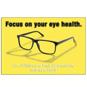 Custom Reminder Postcard Focus on your eye health – OPT112PCC