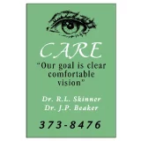 Custom optometric card Our goal is clear comfortable vision