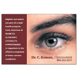 Cusomizable Optometry Reminder Card – OPT123PCC