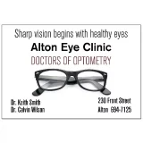 Sharp vision – Custom Optometry Postcard – OPT133PCC