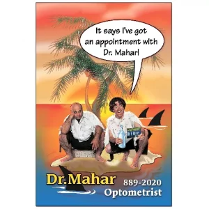 Custom Optometry Recall Postcard I’ve got an appointment – OPT221PCC
