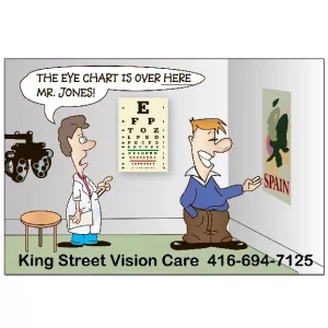 Optometric Reminder Card Eye chart is over here – OPT224PCC