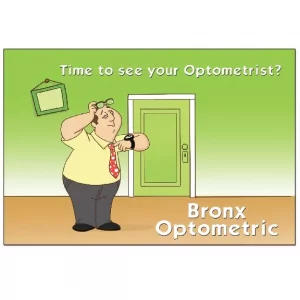 Personalized Optometric Card Time to see your Optometrist – OPT307PCC