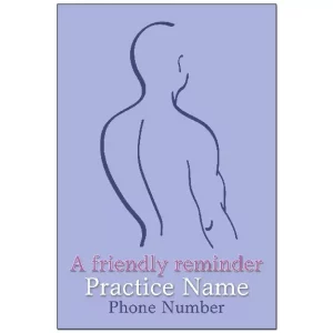 Customized Chiropractic Postcard – A Friendly Reminder – CHR201PCC