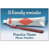 Personalized Dental Reminder Card - DEN104PCC