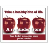 Custom Tear-Off Dental Postcard – Healthy Bite – DEN106LZC