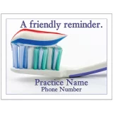 Custom Perforated Dental Reminder Card – DEN131LZC