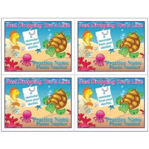 Custom Dental Reminder Perforated Card – DEN227LZC