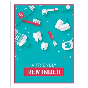 Perforated Dental Reminder Card – DEN509LZCup